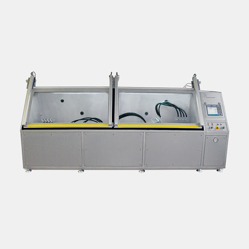 Banco de prueba de fugas - PPM - Poppe + Potthoff Maschinenbau GmbH - de caudal / automático / para manguera