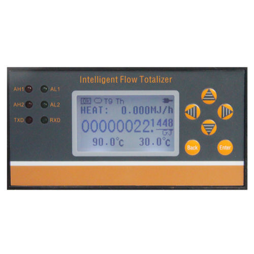 Indicador totalizador de caudal - FLXS-1 - Jiangsu Flowna Intelligent Technology Co. Ltd - de temperatura / digital / para montaje sobre panel