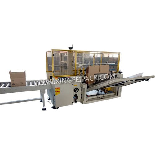 Formadora de cajas automática - XFC-KX - Shanghai Xingfei Packaging Machinery Co., Ltd. - cierre por la parte inferior