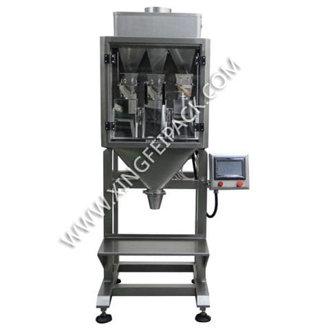 Pesadora muticabezal - XF-C4 - Shanghai Xingfei Packaging Machinery Co., Ltd. - para carne / para polvo / automática