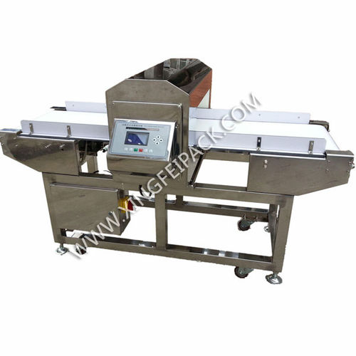 Detector de metales de túnel - XF-JT - Shanghai Xingfei Packaging Machinery Co., Ltd. - con transportador / para la industria agroalimentaria