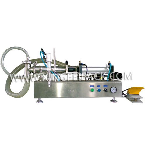 Llenadora semiautomática - XF-BL series - Shanghai Xingfei Packaging Machinery Co., Ltd. - de líquidos / neumática