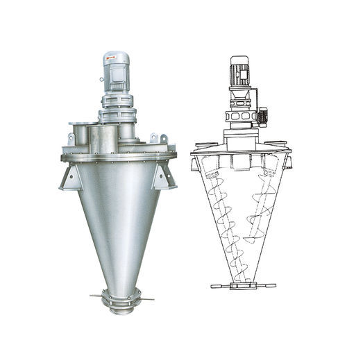 Mezcladora de tornillo cónico - SHJ series - Jiangyin Xinda Medicine And Chemical Machinery Co., Ltd. - batch / de polvo / para la industria química