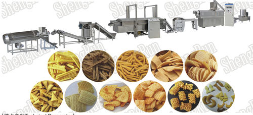 Línea de fritura para aperitivos - BFJ-I - Jinan Shengrun Machinery Co., Ltd.