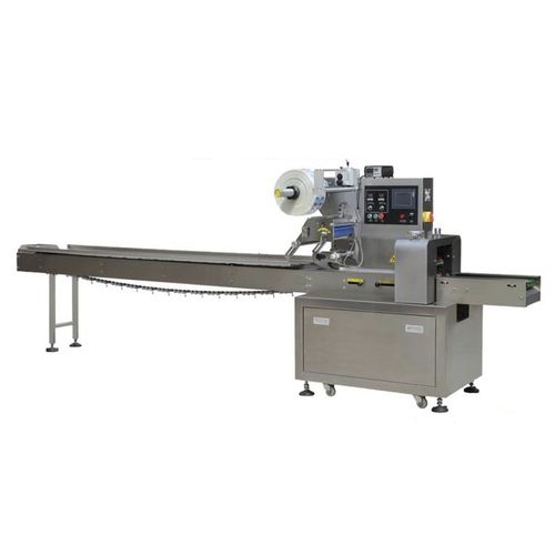 Máquina de embalaje automática - GQ-50 series - Jinan Shengrun Machinery Co., Ltd. - con film tubular / tipo almohada / para la industria agroalimentaria