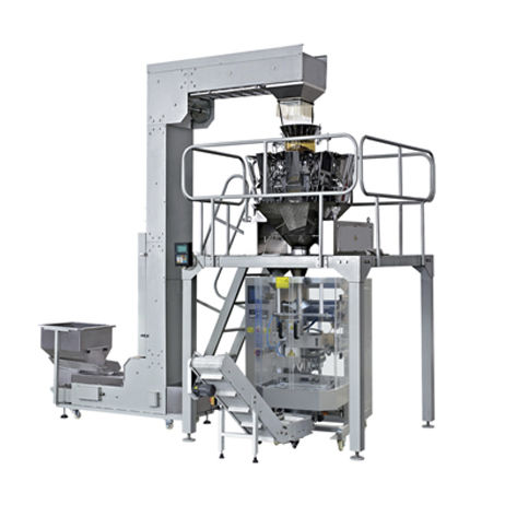 Máquina de embalaje controlada por PLC - SR-20 series - Jinan Shengrun Machinery Co., Ltd. - vertical / con papel