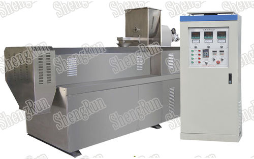 Extrusora de alimentos para productos a base de cereales - 70 series - Jinan Shengrun Machinery Co., Ltd. - de doble tornillo