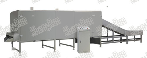 Secador continuo - KX series - Jinan Shengrun Machinery Co., Ltd. - para la industria agroalimentaria / compacto
