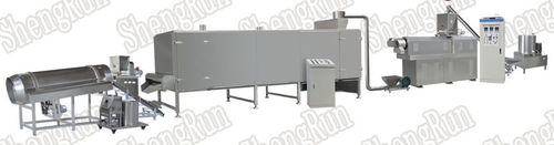 Línea de producción agroalimentaria de piensos para animales de compañía - TSE65-P - Jinan Shengrun Machinery Co., Ltd.