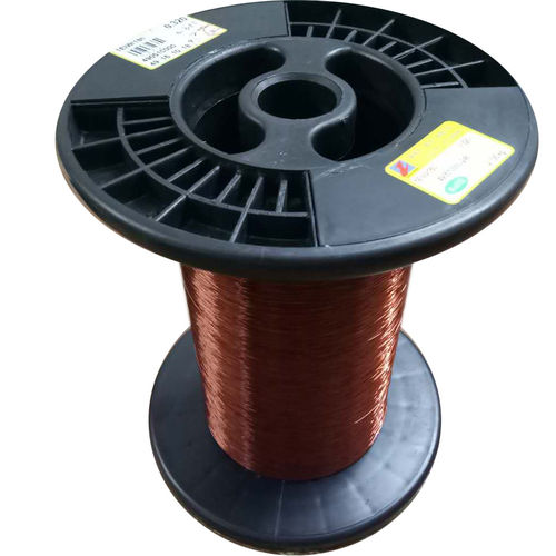 Hilo eléctrico esmaltado - SEIW/180 - BAIYIN YIZHI CHANGTONG SUPER MICRO-WIRE COMPANY - de cobre / de polieterimida / redondo