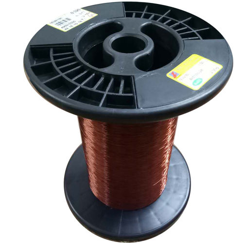 Hilo eléctrico esmaltado - EIW/180 - BAIYIN YIZHI CHANGTONG SUPER MICRO-WIRE COMPANY - de cobre / de polieterimida / redondo