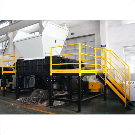 Destrozador primario - Taizhou Mayslynn Recycling Technology CO.,LTD - de dos ejes / para madera / de desechos