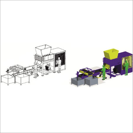 Planta de trituración de impacto - Taizhou Mayslynn Recycling Technology CO.,LTD - estacionaria / con motor diésel