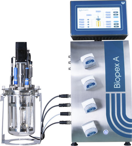 Biorreactor/fermentador de depósito agitado - Biopex A - Unopex - batch / fermentador alimentado discontinuo (Fed-batch) / continuo