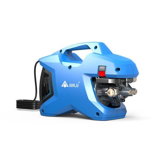 Limpiador de alta presión eléctrico - APW-HO - Zhejiang Anlu Cleaning Machinery Co., Ltd. - móvil / de aluminio