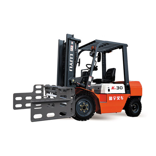 Carretilla elevadora eléctrica - K-30 - Shandong Luyu Heavy Industry Machinery Co., Ltd. - con operador sentado / compacta