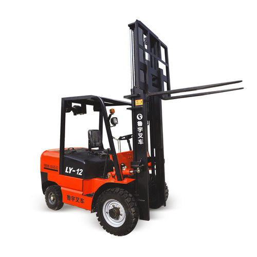 Carretilla elevadora eléctrica - LY-12 - Shandong Luyu Heavy Industry Machinery Co., Ltd. - con operador sentado / compacta