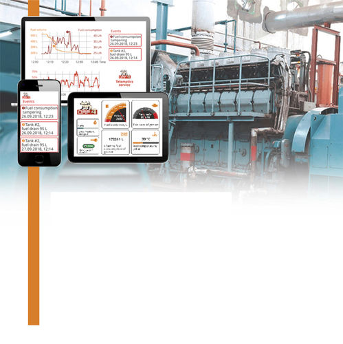 Sistema de supervisión de consumo de combustible - TECHNOTON - de medición / sin cable / digital