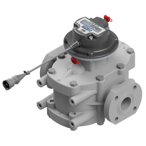 Caudalímetro de piñones ovalados - DFM Industrial 25 - TECHNOTON - para aceite / para carburante / para líquido de alta viscosidad