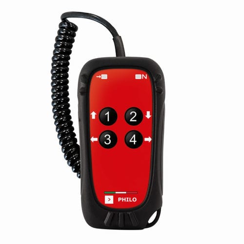 Telemando con cable - Philo - Sistematica - con botones / industrial / para dispositivo de elevación