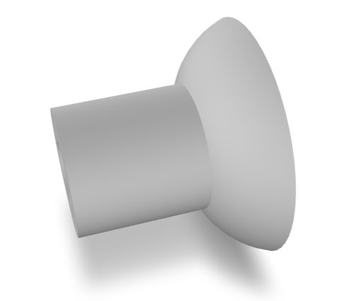 Ventosa plana - 10.015.073.01 - Morali GmbH - de silicona / de NBR / de silicona