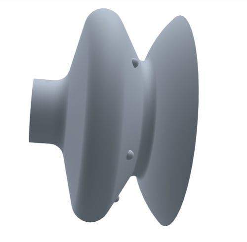 Ventosa de fuelle - 210.060.023.01 - Morali GmbH - de silicona / de NBR