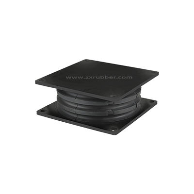Soporte antivibratorio cuadrado - SWA series - ZHONG XIANG RUBBER PRODUCTS CO LTD - de caucho / para máquinas / para equipo pesado