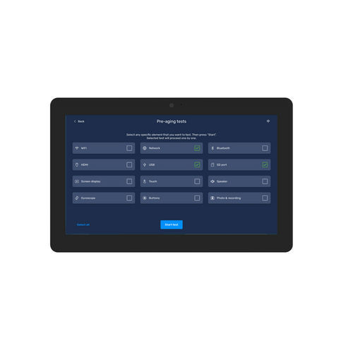 Software para prueba - Demo APK - Glory Star Group  - de mando / RFID