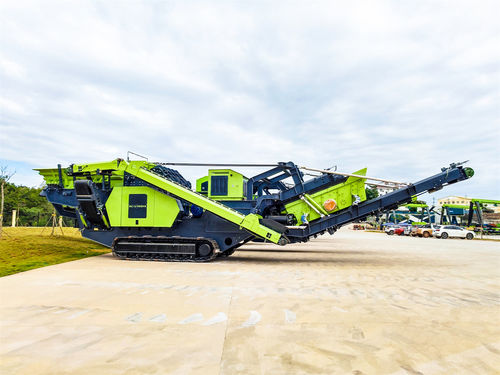 Machacadora de martillos - MC-1400HS - Guangxi Mesda Engineering Machinery Co., Ltd - móvil / con orugas