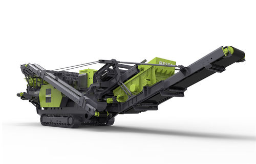Machacadora de martillos - MC-1600HS - Guangxi Mesda Engineering Machinery Co., Ltd - móvil / con orugas