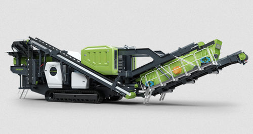 Machacadora de martillos - PT-1600HS - Guangxi Mesda Engineering Machinery Co., Ltd - móvil / con orugas