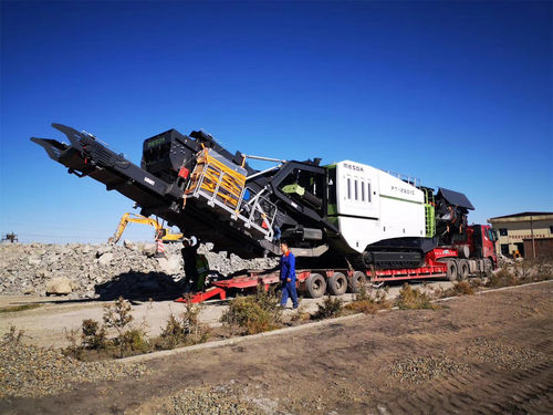 Machacadora de impacto - PT-260IS - Guangxi Mesda Engineering Machinery Co., Ltd - móvil / fina / con orugas