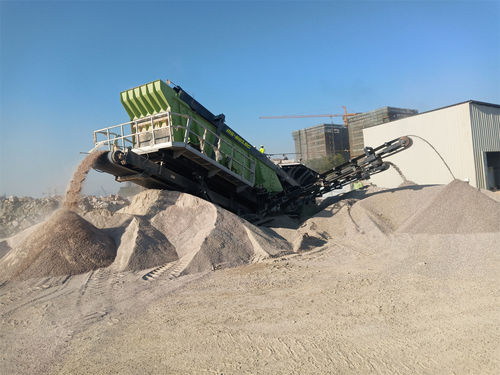 Criba de cribado en seco - MS-6018C - Guangxi Mesda Engineering Machinery Co., Ltd - para minas / vibratoria / para productos a granel