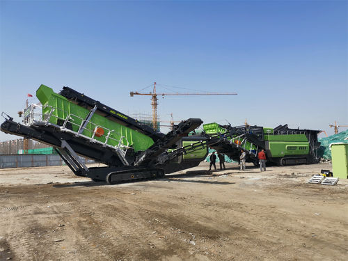 Criba de cribado en seco - MS-7020C - Guangxi Mesda Engineering Machinery Co., Ltd - para minas / vibratoria / para productos a granel