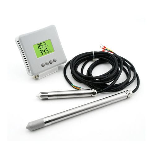 Sensor de temperatura y de humedad relativa - HT-802P - HENGKO Technology Co., Ltd. - de pared / RS-485 / Modbus RTU