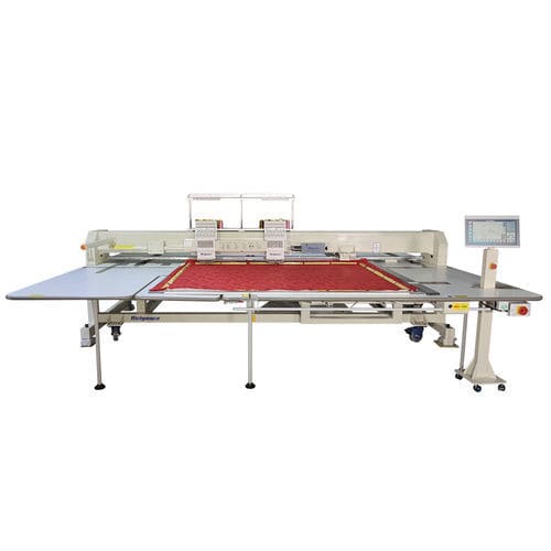 Máquina bordadora de monocabezal - RPCE-NM-FE series - Tianjin Richpeace AI Co., Limited - de 3 cabezales / 2 cabezales / con 9 agujas