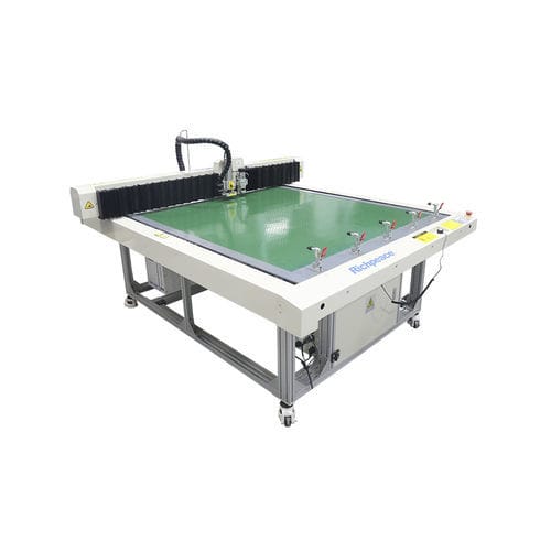 Máquina de corte de cuchilla - RPFP-NM-PD+DKC+TC-1 series - Tianjin Richpeace AI Co., Limited - para PVC / para Acryl / para cartón