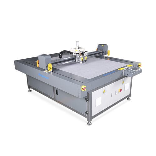 Máquina de corte de cuchilla - RPFP-NM-PD+DKC+RI-1-1300×1000-SGSF-P+K+EVK+SK+CT-NA-1P220 - Tianjin Richpeace AI Co., Limited - para cartón / para embalajes / para aplicaciones industriales