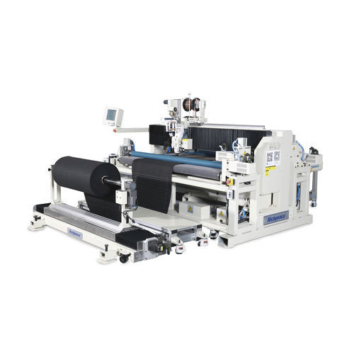 Máquina de pespuntear de tejidos - RPAS-NM-W-1-1200x∞-B-W4-VR2-AL,CW,AR,AO-3P380 - Tianjin Richpeace AI Co., Limited - para textiles técnicos / de mesa / automática