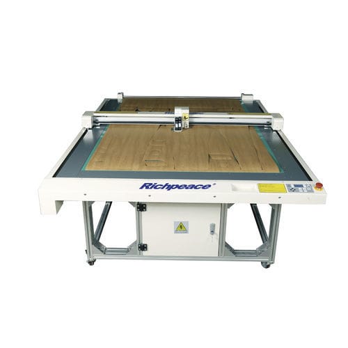 Máquina de corte de cuchilla - RPFP-NM-ID-SKC-1-1 series - Tianjin Richpeace AI Co., Limited - para textiles / de placas / de impresión