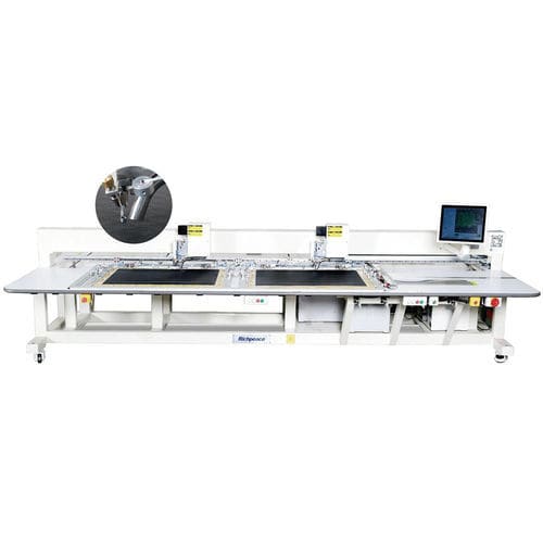Máquina perforadora para la industria textil - RPAS-L-P series - Tianjin Richpeace AI Co., Limited - multicabezal