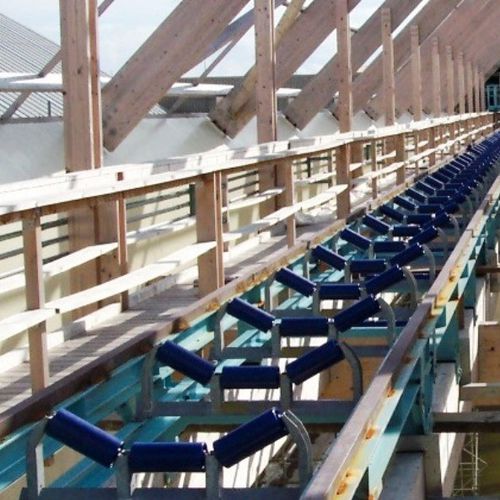 Transportador de banda - AE-CV-TROUGHED - A.E. ENGINEERS - horizontal / inclinado / curvo