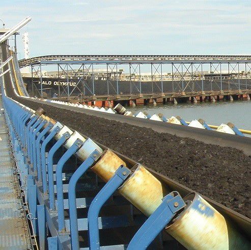 Transportador de banda - AE-CV-COAL HANDLING - A.E. ENGINEERS - horizontal / curvo / para manipulación