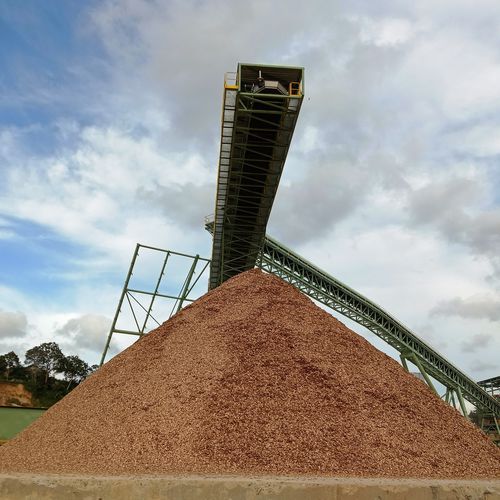 Transportador de banda - AE-CV-WOOD CHIP HANDLING - A.E. ENGINEERS - horizontal / inclinado / curvo