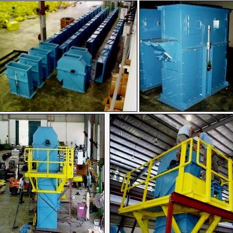 Elevador de cangilones para la industria agroalimentaria - AE-CV-BUCKET ELEVATOR - A.E. ENGINEERS - para productos a granel / de manipulación / para productos químicos
