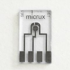 Electrodo electroquímico de capa fina - ED-mSE-5-Pt - Micrux Fluidic - de titanio / para electroanálisis / para sistemas de flujo
