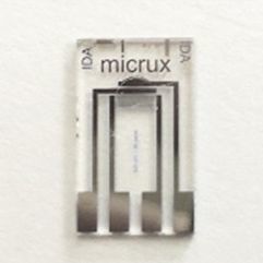 Electrodo electroquímico de referencia - ED-IDA5-Pt - Micrux Fluidic - de capa fina / de titanio / para electroanálisis