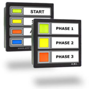 Indicador de estado - PAN35 & PAN45 series - AMI - LED / empotrable / compacto