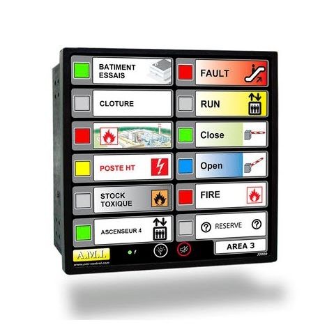 Panel de alarma - J3000 | J3105 - J3000RS | J3105RS - AMI