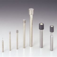 Muela sobre varilla de rectificado - Tokyo Diamond Tools Mfg. Co., Ltd. - para rectificado / de diamante / con aglomerante metálico